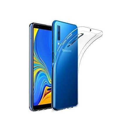 Cover per Samsung galaxy A7 2018 custodia trasparente/colorata compatibile tpu case