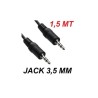 Cavo audio aux Jack 3,5mm 1,50mt