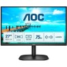 AOC 27B2AM - Monitor FHD da 27" (1920 x 1080, 75 Hz, VGA, HDMI), colore: Nero